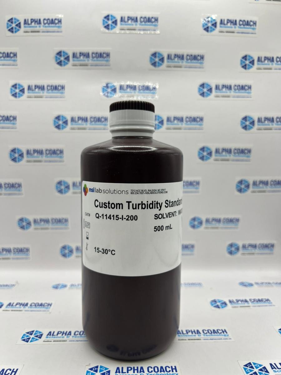 Dung dịch chuẩn Độ đục 200 NTU, chai 500mL, hãng NSI, Mỹ
